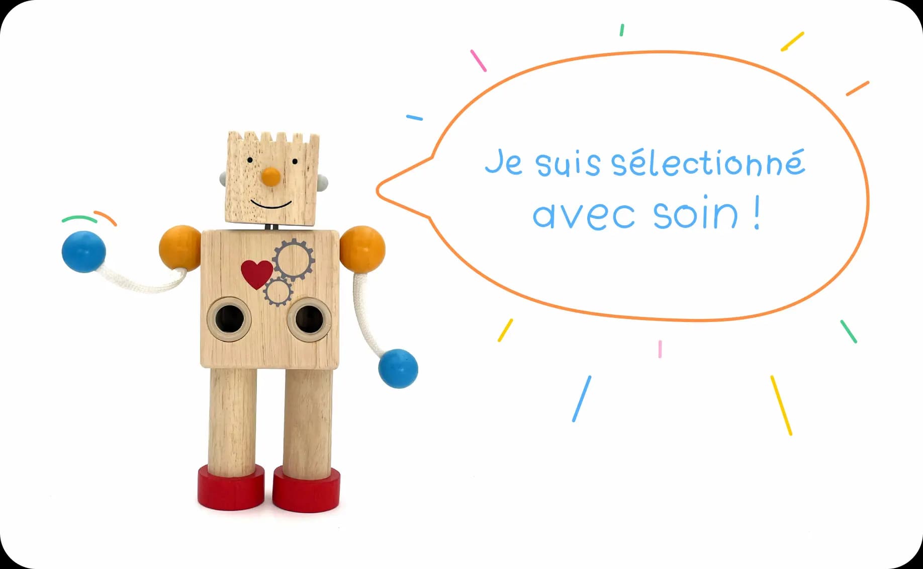 5 ou 10 jouets sélectionnés avec soin