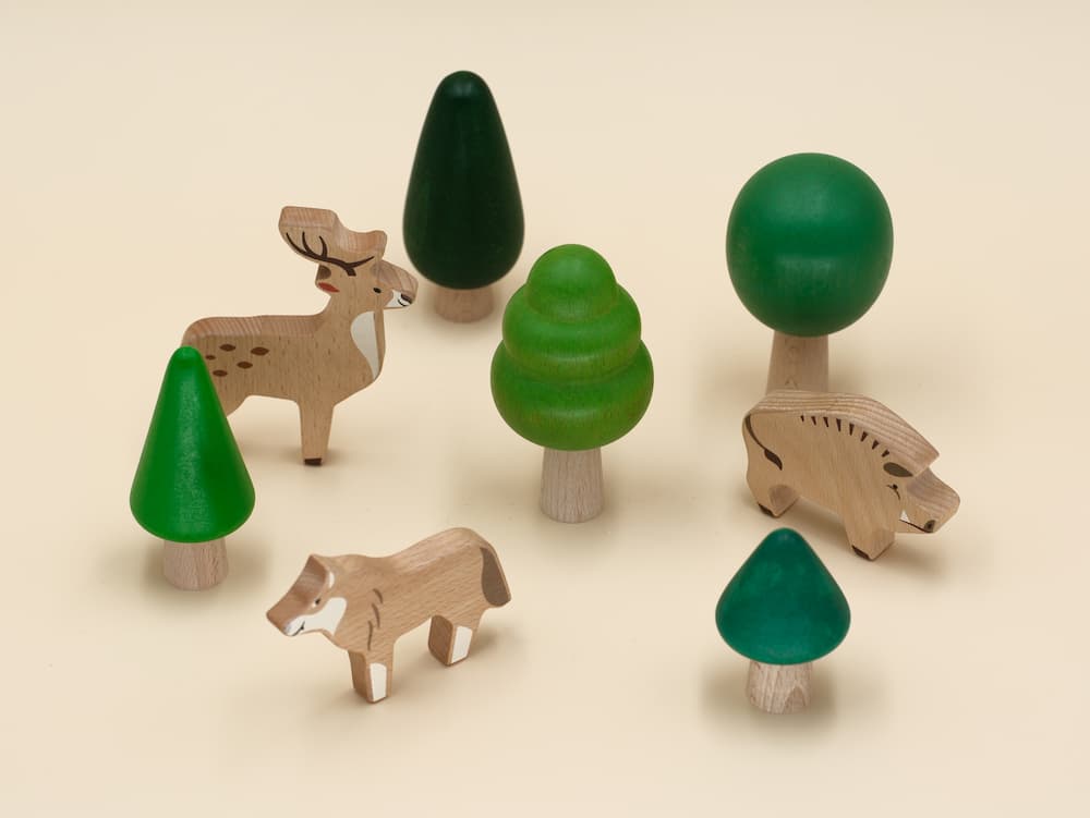 Au cœur des bois (animaux peuvent varier)