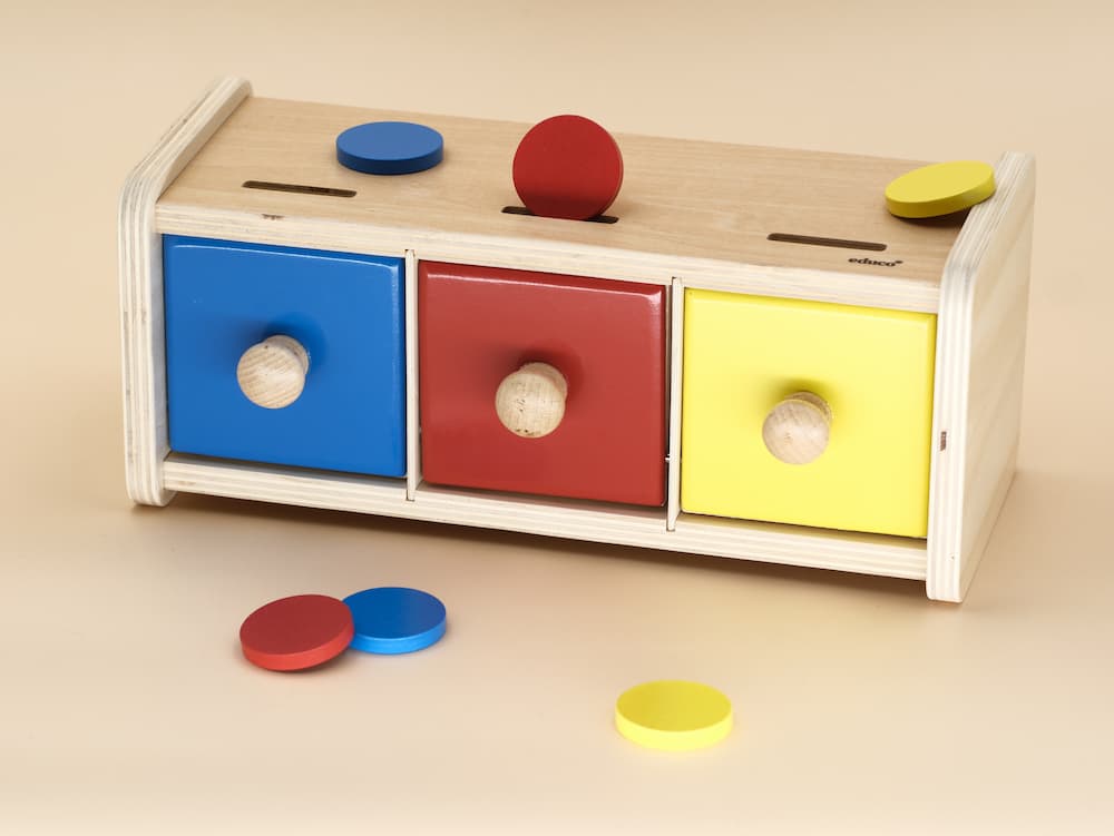 Boîte à tri de jetons