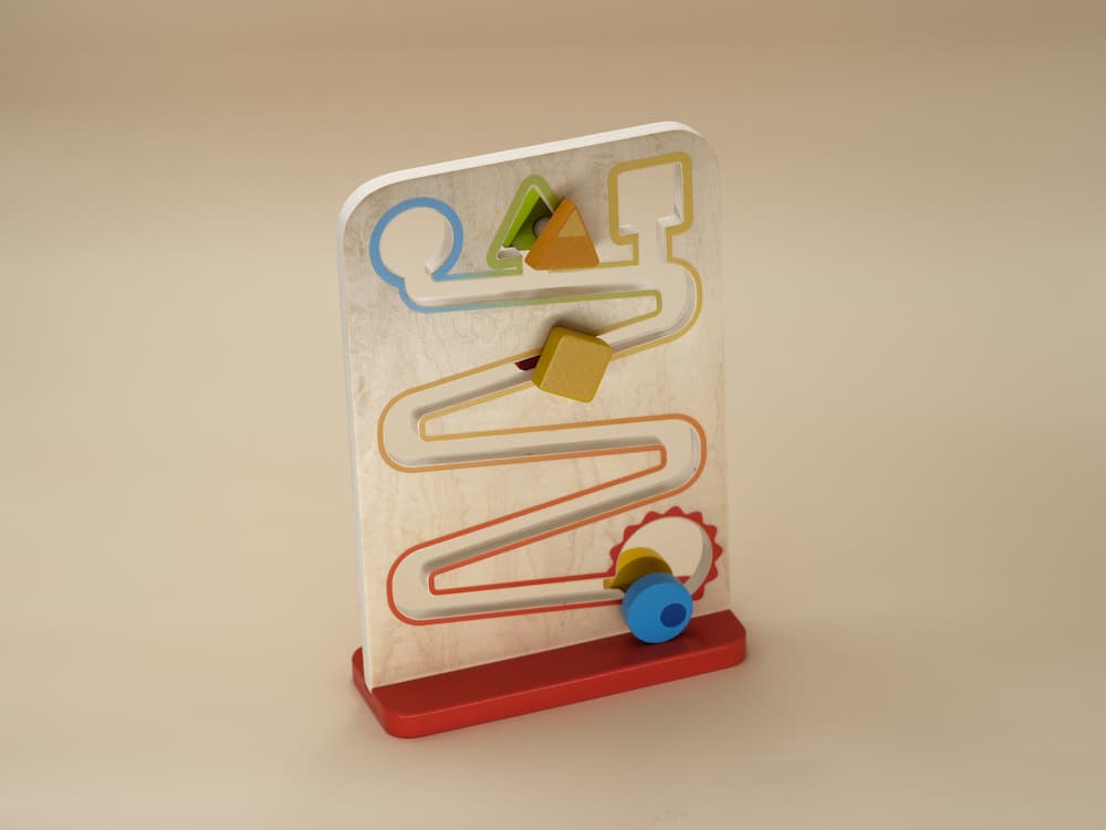Toboggan à formes