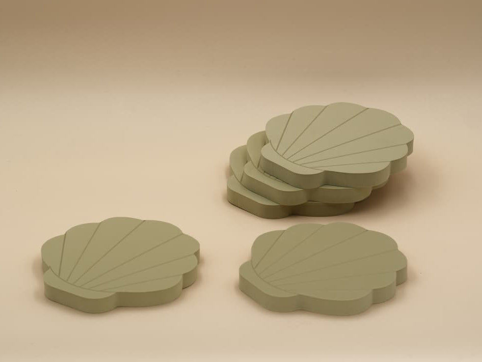 Chemin en coquillages