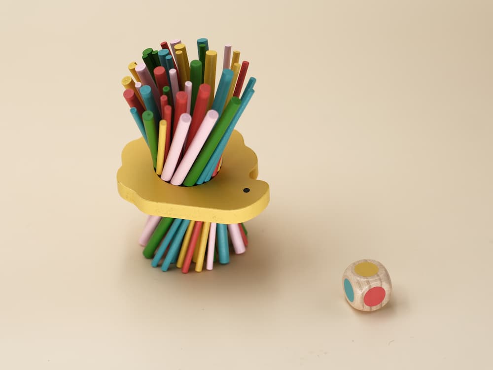 Jeu de bâtonnets hérisson