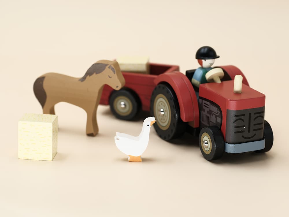 Tracteur de la basse-cour