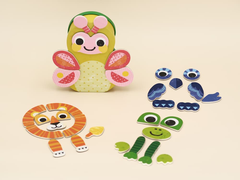 Mes animaux aimantés à combiner