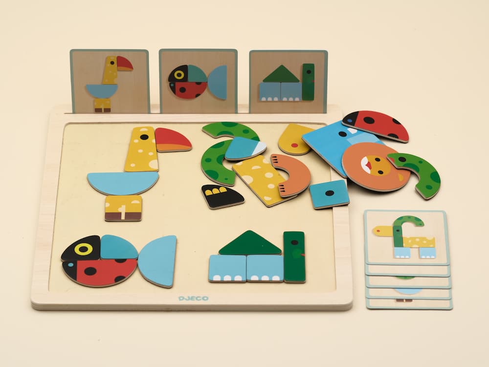 Animaux à recomposer en formes magnétiques