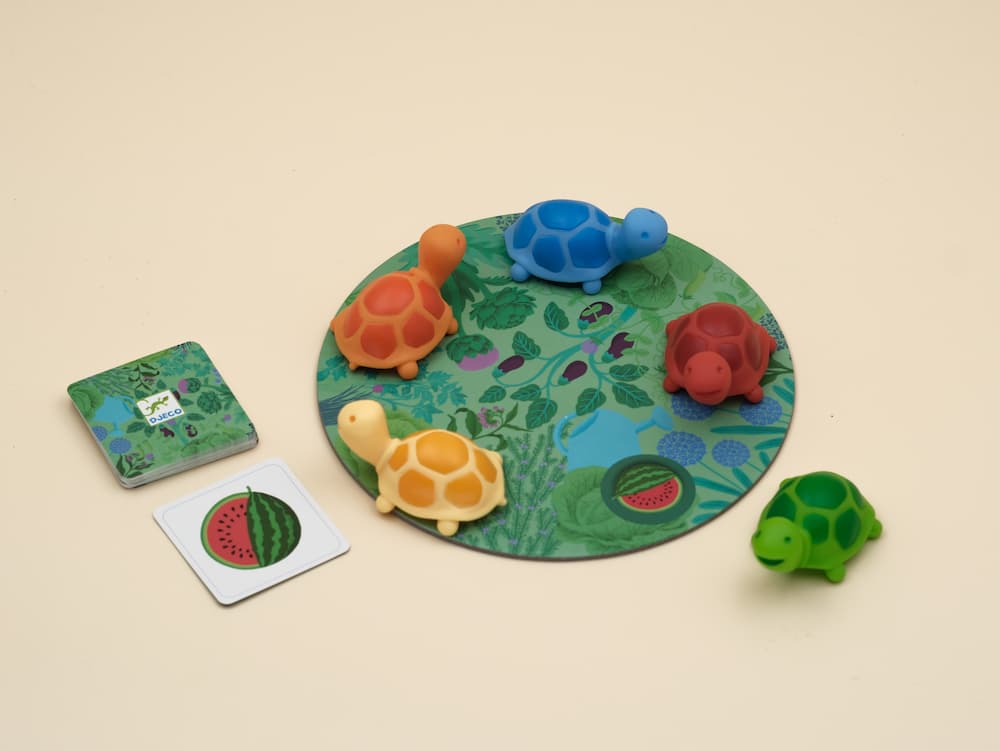 Jeu de mémoire tortues