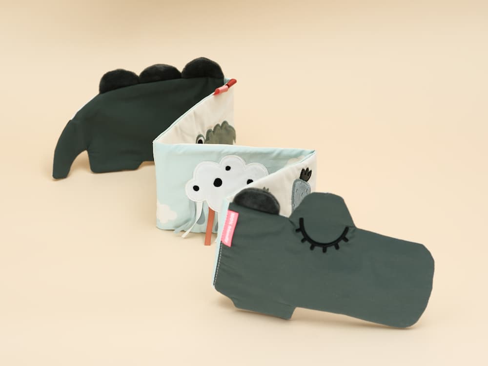 Livre tissu Crocodile