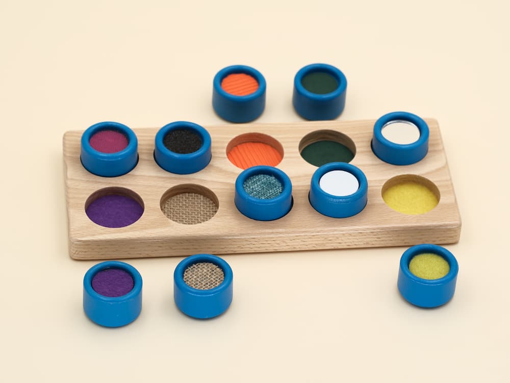 Jeu d’association tactile