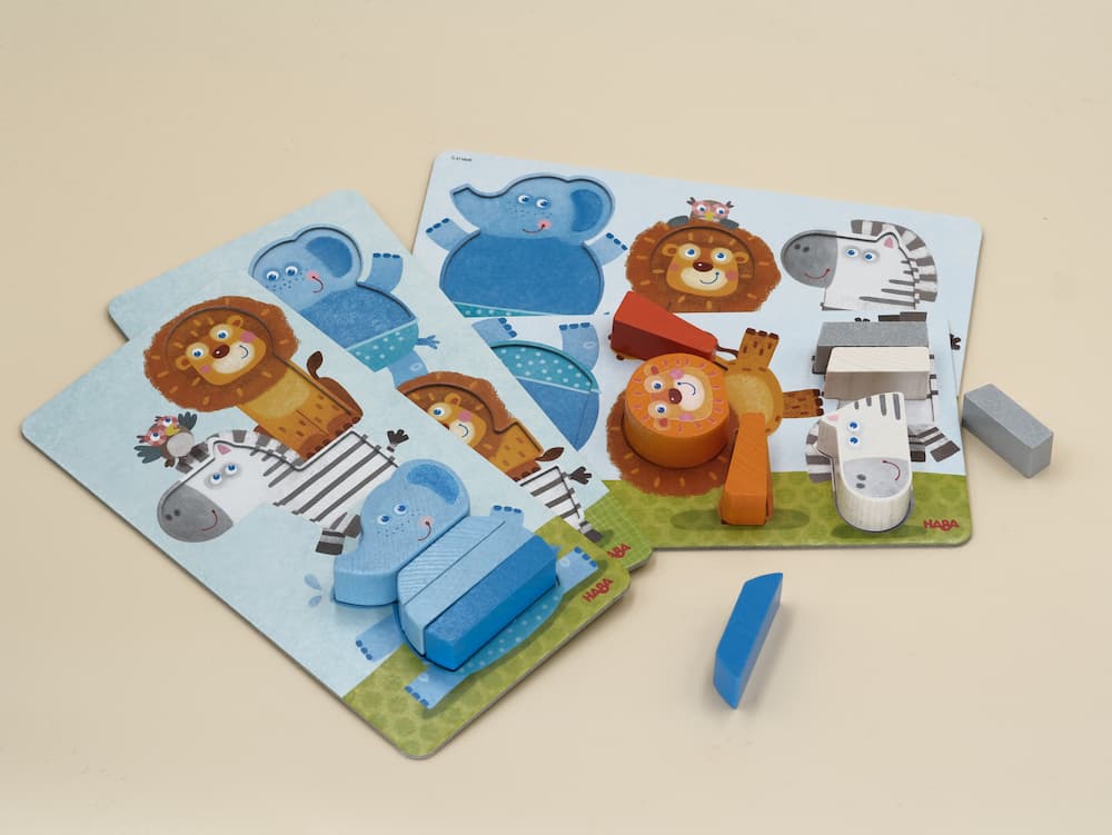 Jeu d'assemblage : dans la jungle