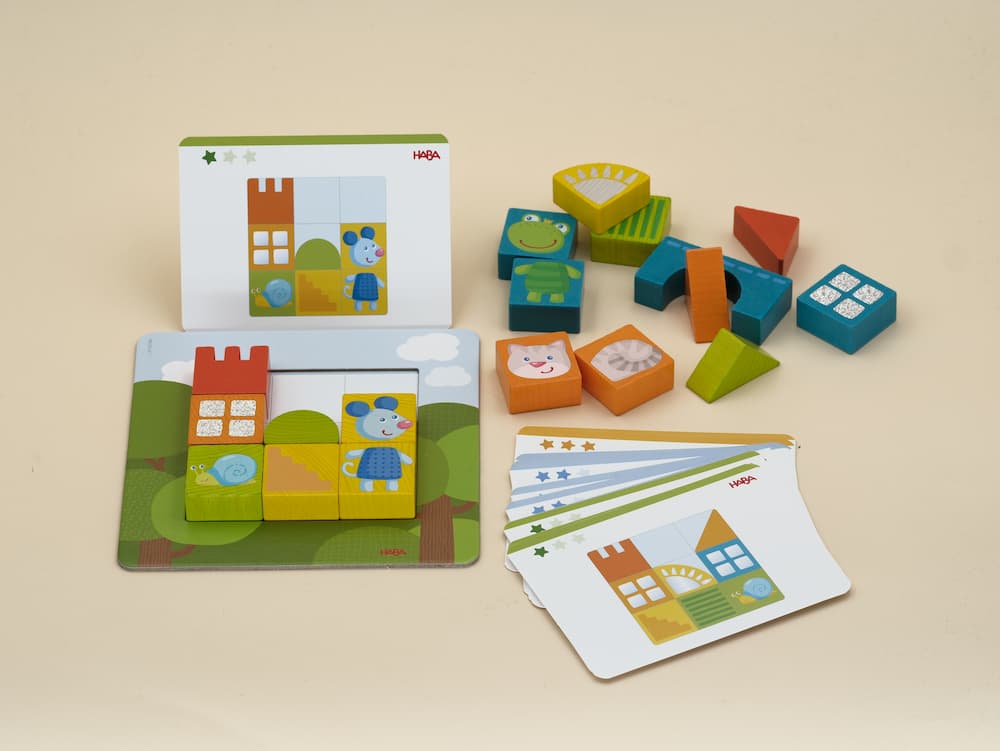 Jeu d'assemblage : Le carré des animaux