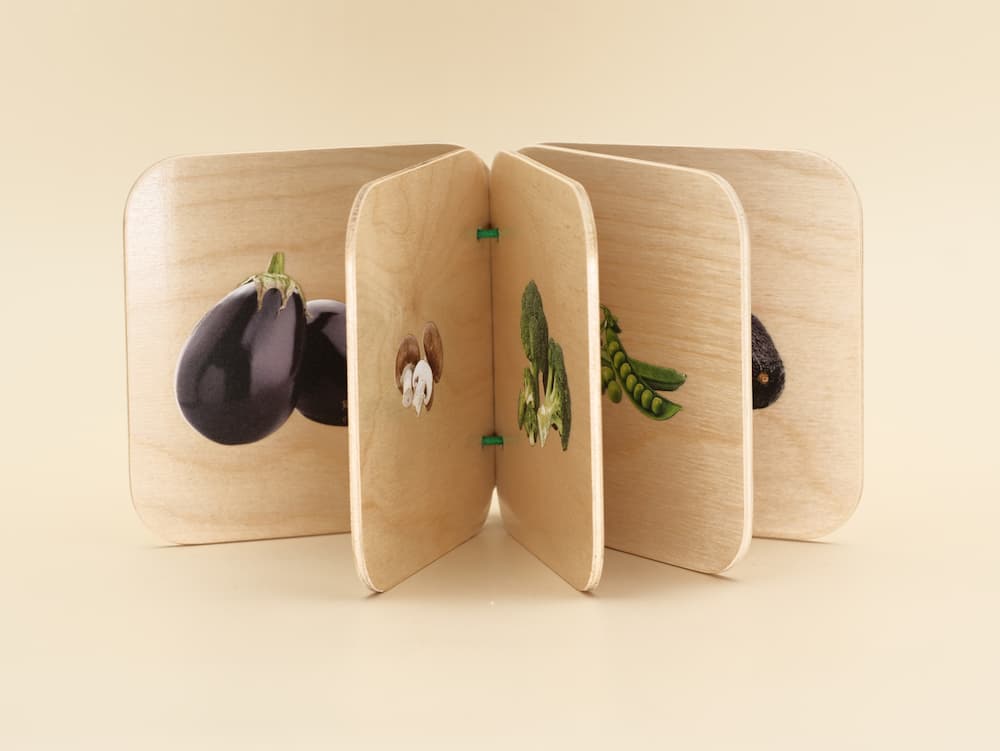 Les légumes imagier en bois