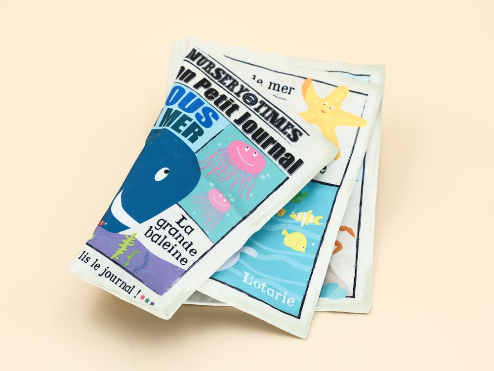 Mon petit journal crépitant
Sous la mer