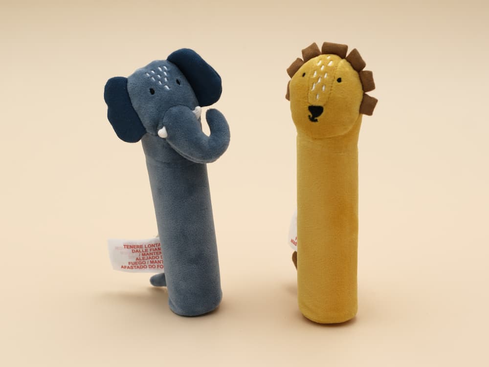 Hochets sonores à presser