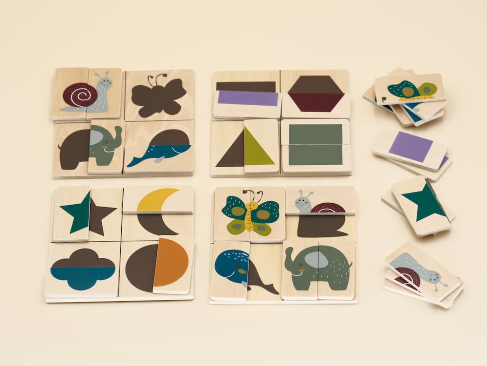 J'associe les ombres