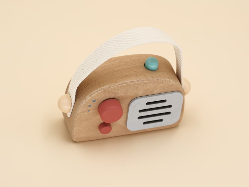 Boîte à musique radio rétro