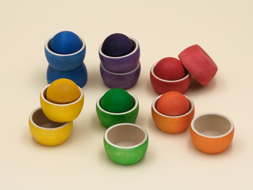 Tri des boules colorées