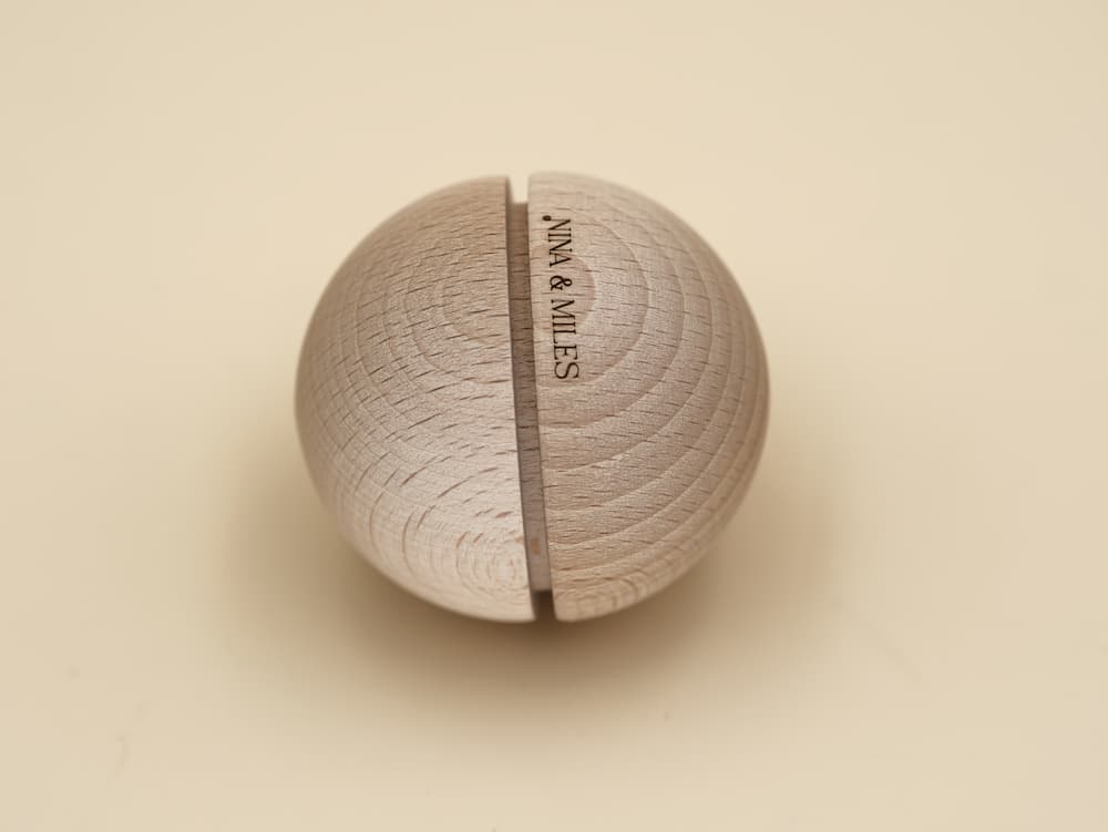 Petite boule sonore timbre vert